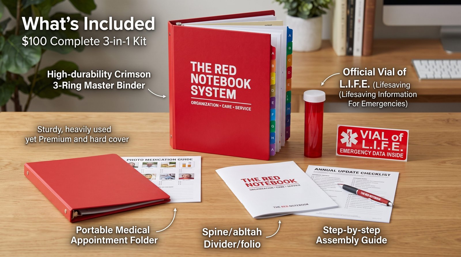 The Red Notebook Kit